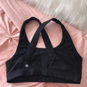 Lululemon Black Sports Bra